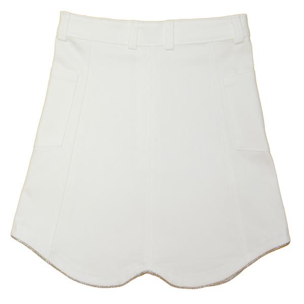 White Stretch Denim Skirt A3-67 |  | 07