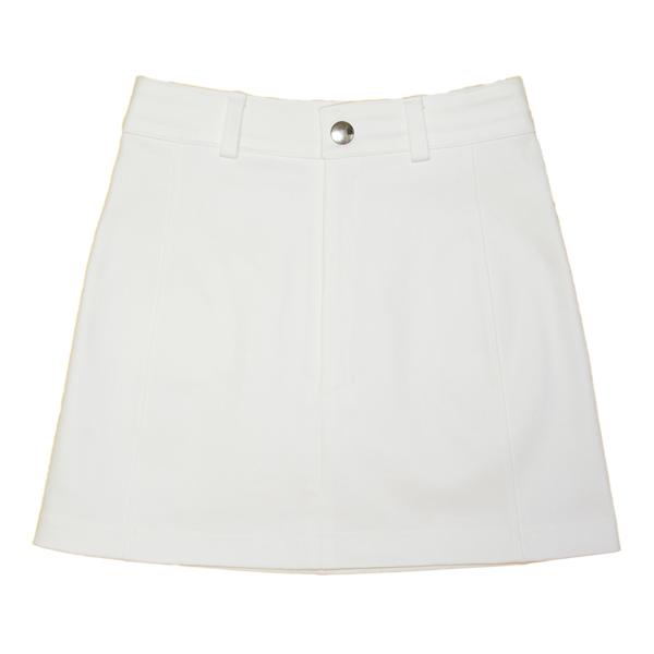 White Stretch Denim Skirt A4-70 |  | 01
