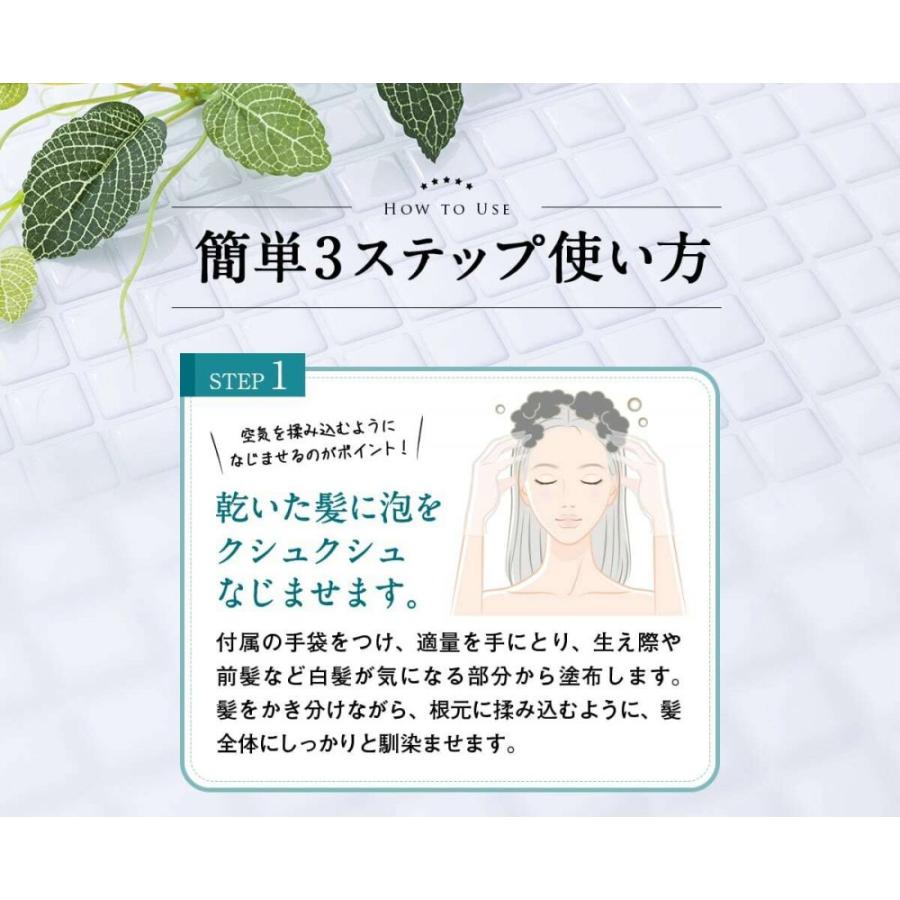 hairju ヘアージュ ヘアカラーフォーム ダークブラウン 白髪染め hairju ヘアージュ ヘアカラーフォーム ダークブラウン 白髪染め