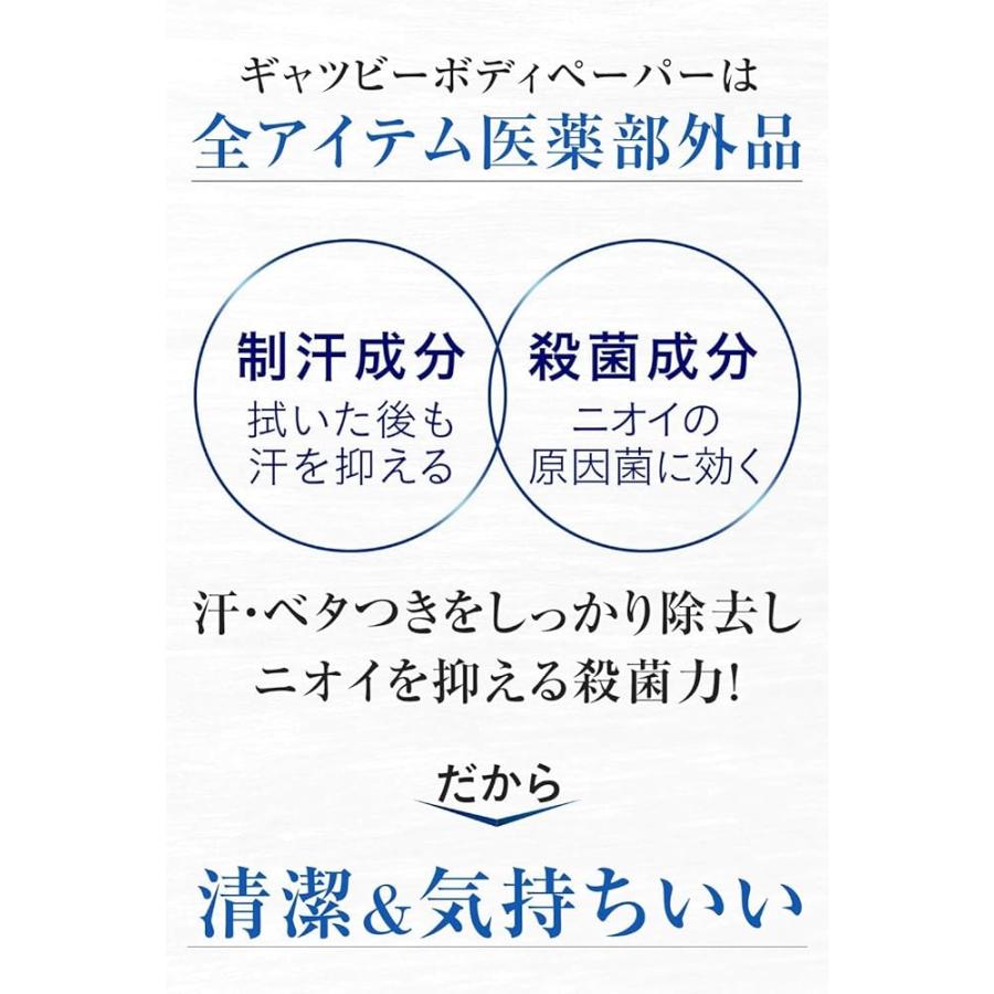 GATSBY ギャツビー アイスデオドラント ボディペーパー 限定