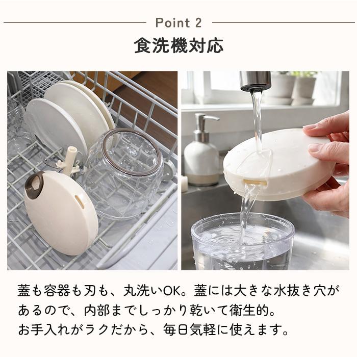 ぶんぶんチョッパー スーパー5 食洗機対応 みじん切り器 強化版 手動