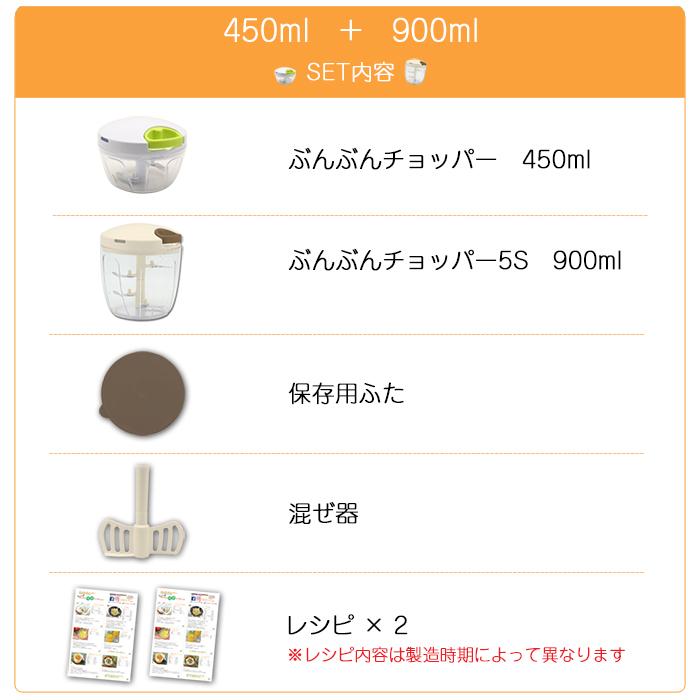 ふたも洗える ぶんぶんチョッパー ぶんぶんチョッパー5S スーパー5 2