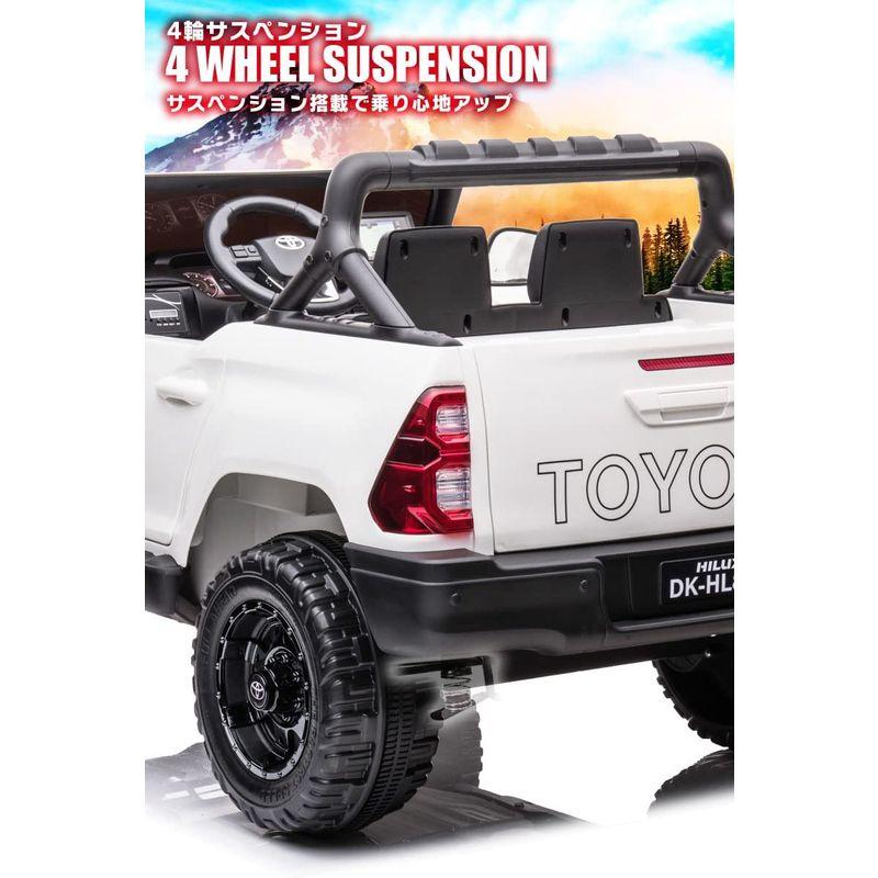 電動乗用カー 乗用ラジコン TOYOTA HILUX トヨタ ハイラック