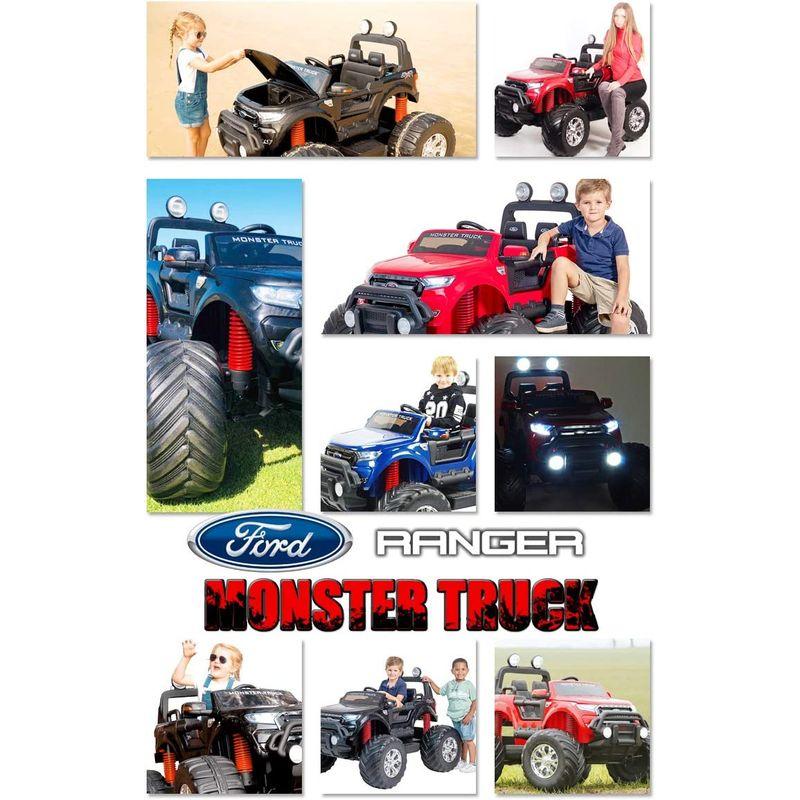 中古品 電動乗用カー 乗用ラジコン 大型 フォード モンスタートラック 4WD 電動乗用ラジコンカー 乗用玩具 電動カー 車のおもちゃ 乗物玩具 ( 【U1095029177】(38375円)