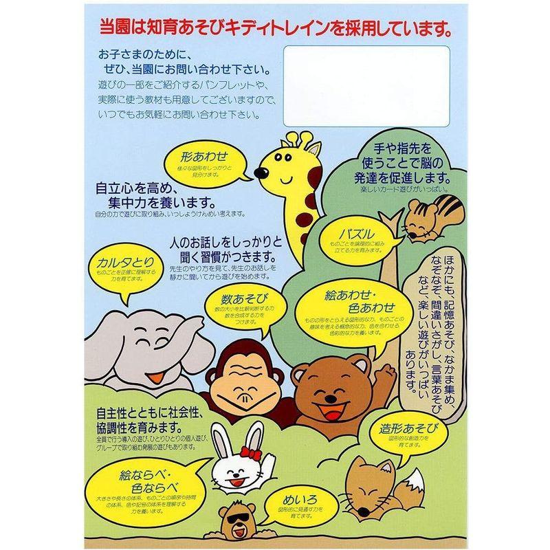 簡易包装版幼児知能教育教材 キディトレイン年少用(3~4才児向け)全30教材 キディトレイン年少用 4才児向け 全30教材