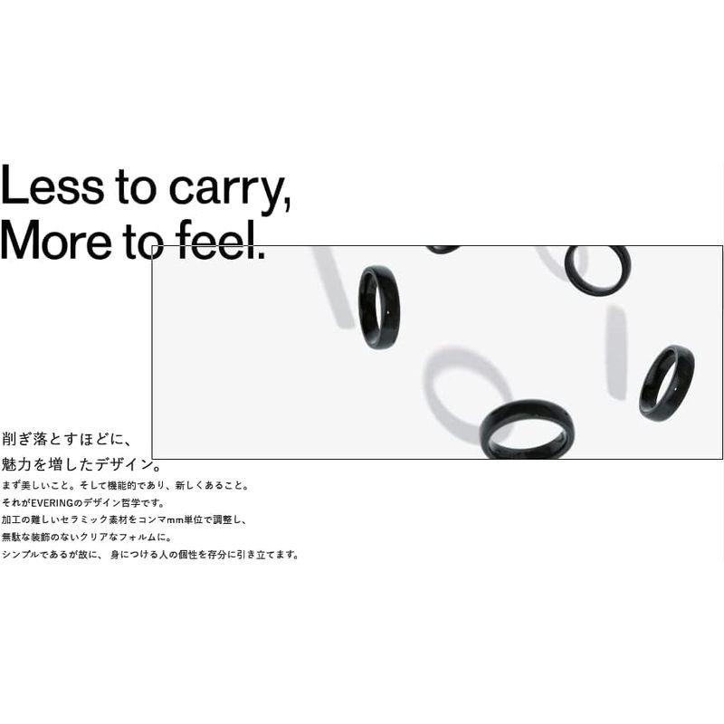 EVERING Black スマートリング エブリング 非接触決済 VISAタッチ タッチ決済 (US7.5 (約15号)， BLACK) Black スマートリング エブリング 非接触決済 VISAタッチ タッチ決済 US7 約15号 BLACK