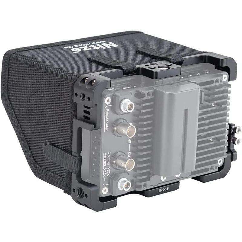 Nitze モニターケージ ポートキー BM5 III / BM5 III WR 5.5インチ Sunhood & HDMIケーブルクランプ BM5 III WR Sunhood Nitze モニターケージ ポートキー 5インチ HDMIケーブルクランプ