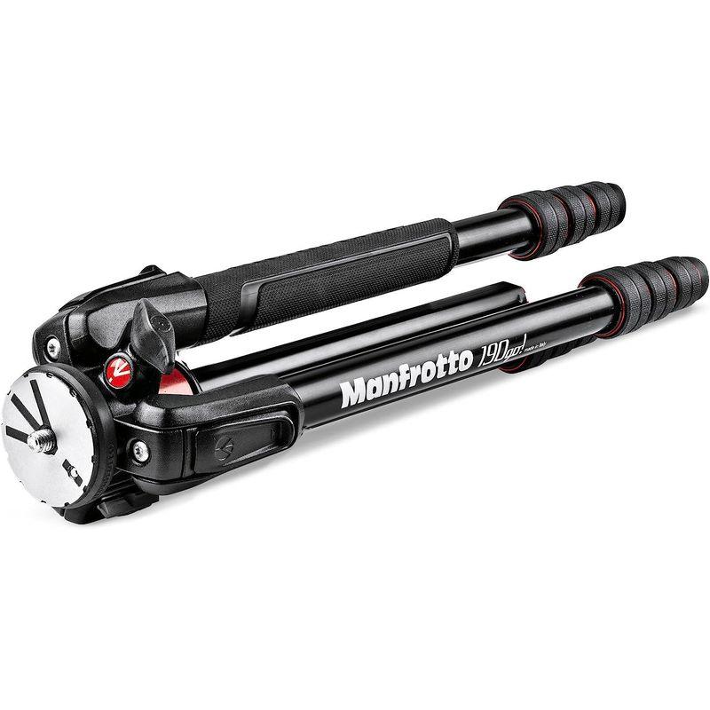 Manfrotto 190go M-lock アルミニウム三脚4段 ブラック MT190GOA4 190go lock アルミニウム三脚4段 ブラック MT190GOA4