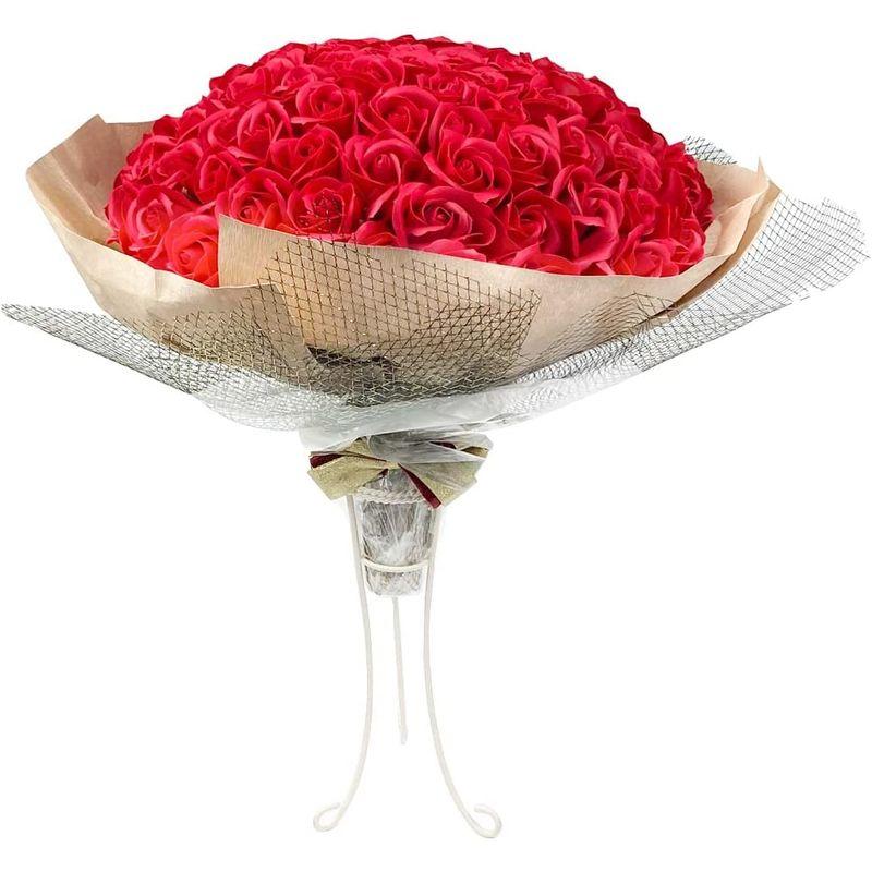 スタンド付きソープフラワー バラ 花束 108本 100本 そのまま飾れる 薔薇 誕生日 プロポーズ 花束プレゼント おしゃれ 結婚記念日 花束 バラ 108本 100本 そのまま飾れる 薔薇 誕生日 プロポーズ 花束プレゼント おしゃれ 結婚記念日 商品名