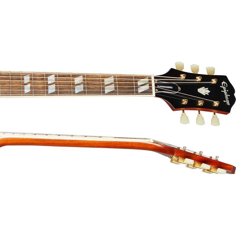 エレクトリックギター Epiphone/Inspired by Gibson Masterbilt Hummingbird Aged Cherry Sunburs｜chaco-2｜08