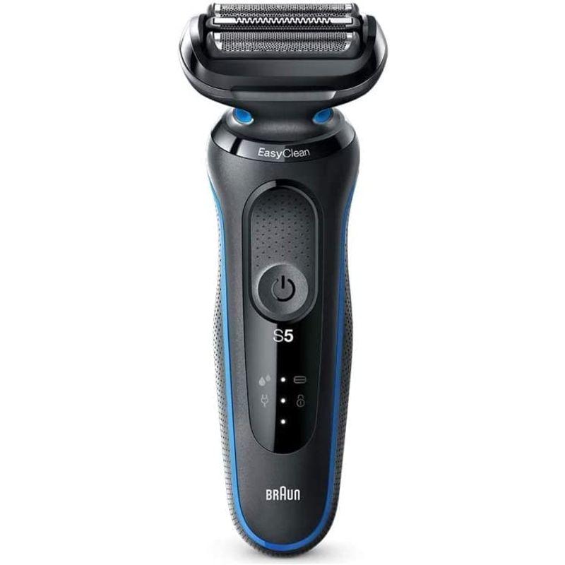 ブラウン(Braun) 50-B1000S(ブルー) 密着シリーズ5 充電式シェーバー 3枚刃 Braun B1000S ブルー 密着シリーズ5 充電式シェーバー 3枚刃