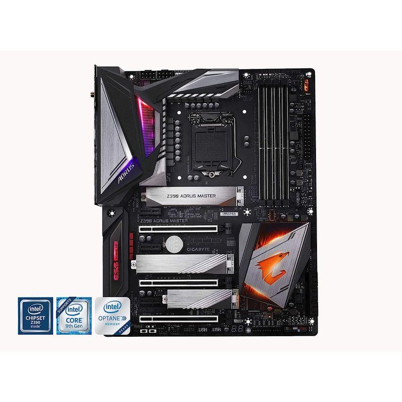 GIGABYTE Z390 AORUS MASTER ATX ゲーミングマザーボード ブラック