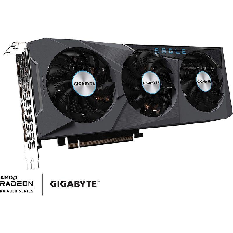 Gigabyte Radeon RX 6700 XT Eagle 12G グラフィックスカード WINDFORCE 3X 冷却システム 12｜chaco-2｜12