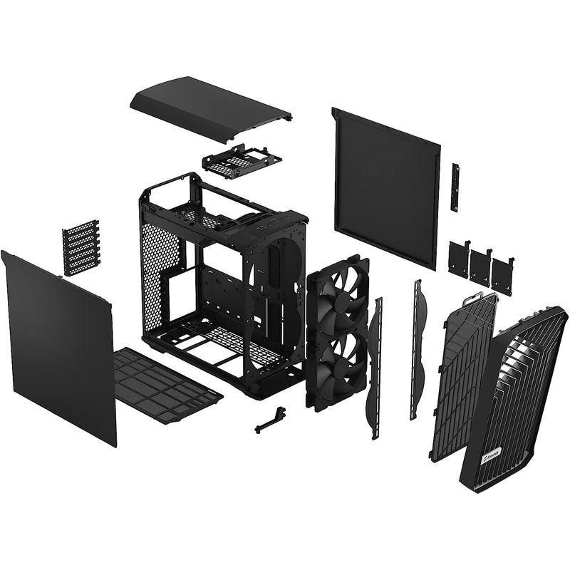 PCケース Fractal Design Torrent Compact Black Solid ミドルタワー型PCケース FD-C-TOR1C-04｜chaco-2｜03