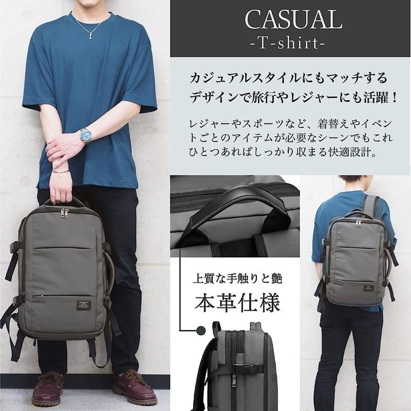 グッシオ イタリー 便利を、持ち歩く。 A4ファイル対応 拡張機能 PC収納 大容量 革 ナイロン 通勤 出張 旅行 リュック バックパック イタリー 便利を 持ち歩く A4ファイル対応 拡張機能 PC収納 大容量 ナイロン 通勤 出張 旅行 リュック バックパック