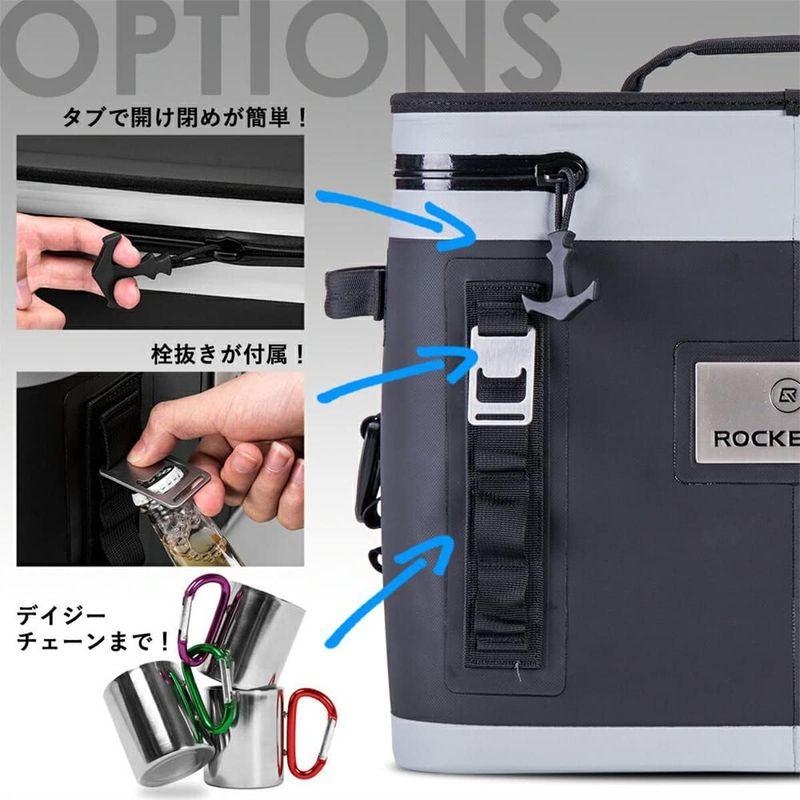 ROCKBROS(ロックブロス)クーラーボックス ソフト 保冷力48時間 最強 ソフトクーラー 断熱材 大容量18L 保冷バッグ クーラーバ ロックブロス クーラーボックス ソフト 保冷力48時間 最強 ソフトクーラー 断熱材 大容量18L 保冷バッグ クーラーバ