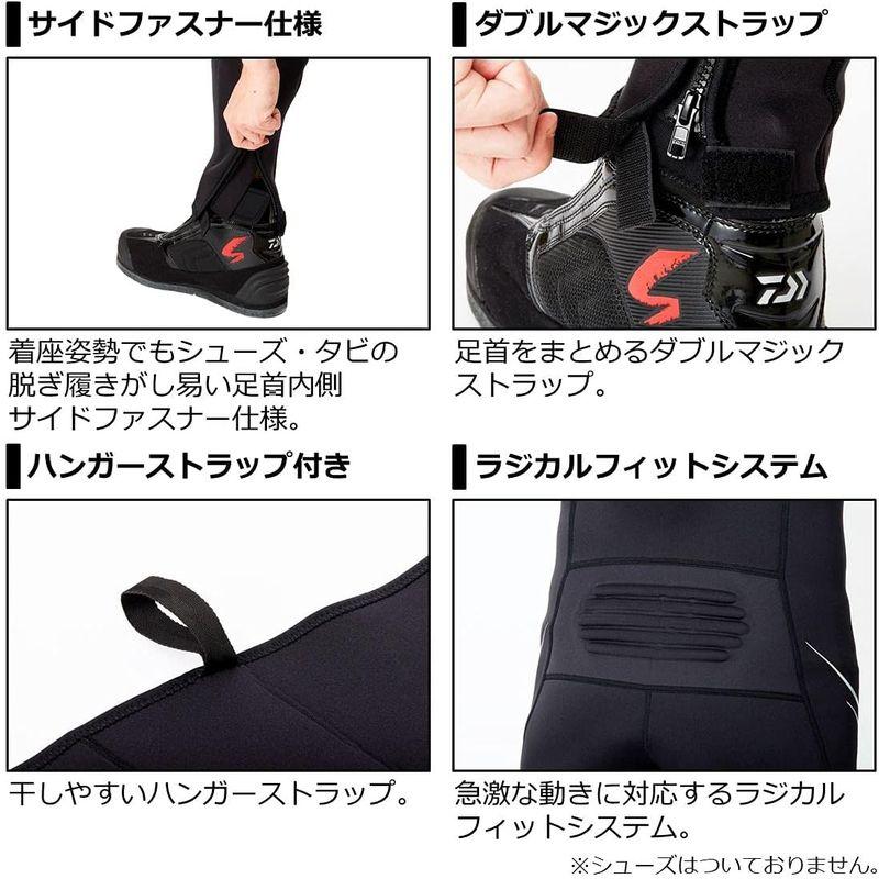 ダイワタイツ DT-4001W10 ブラック ブラック cm DT 4001W10 サイズ