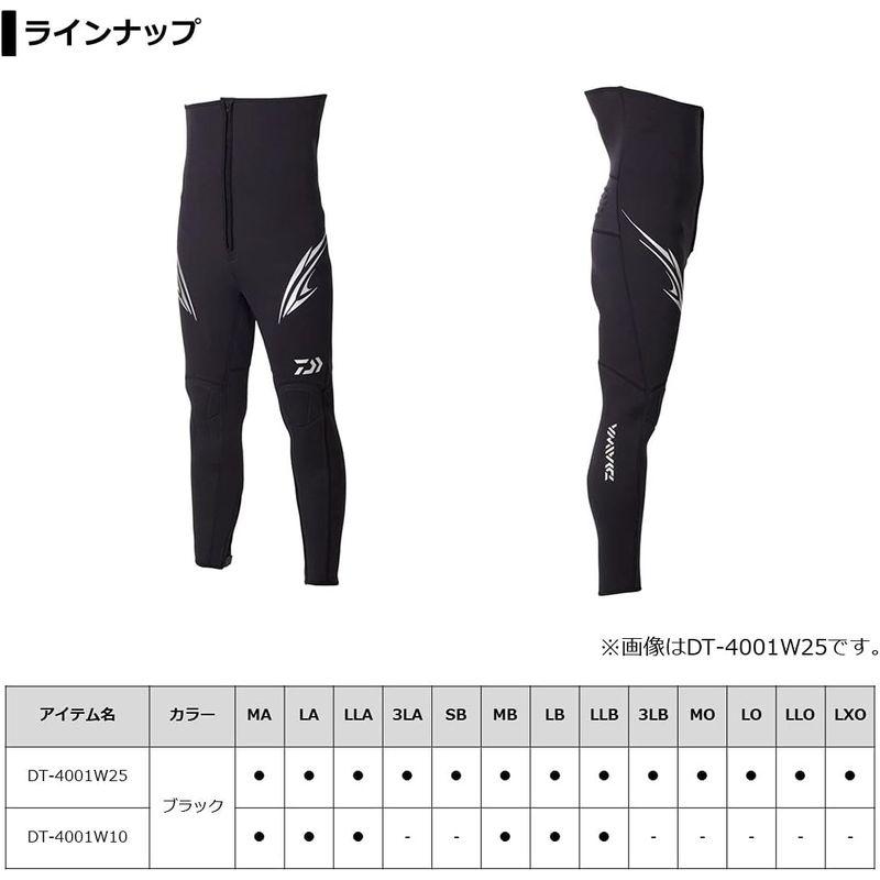 ダイワタイツ DT-4001W10 ブラック ブラック cm DT 4001W10 サイズ
