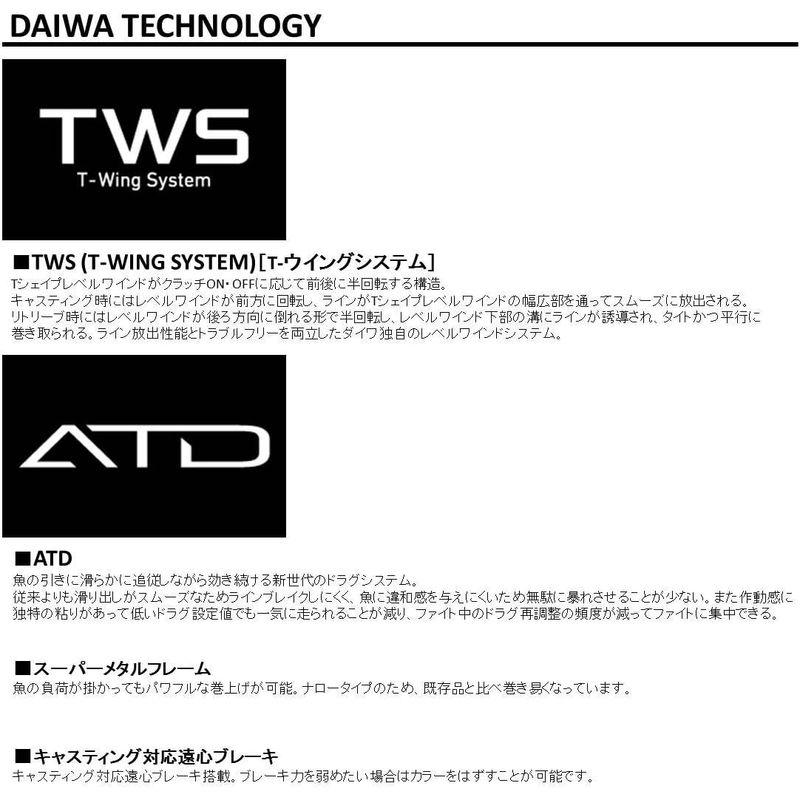 ダイワ(DAIWA) 両軸リール 18 スパルタン TW 100H (2018モデル)｜chaco-2｜04