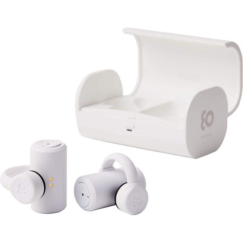 直営ショップ イヤホン BoCo 完全ワイヤレス Bluetooth 骨伝導イヤホンホワイト earsopen PEACE TW-1 WHITE PEACETW