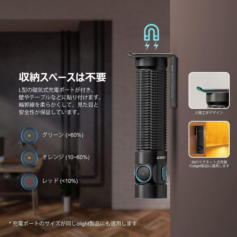 OLIGHT(オーライト) Baton 3 Pro 懐中電灯 ledフラッシュライト?強力?ハンディライト?充電式?1500ルーメン?防災 オーライト Baton Pro 懐中電灯 ledフラッシュライト 強力 ハンディライト 充電式 1500ルーメン 防災