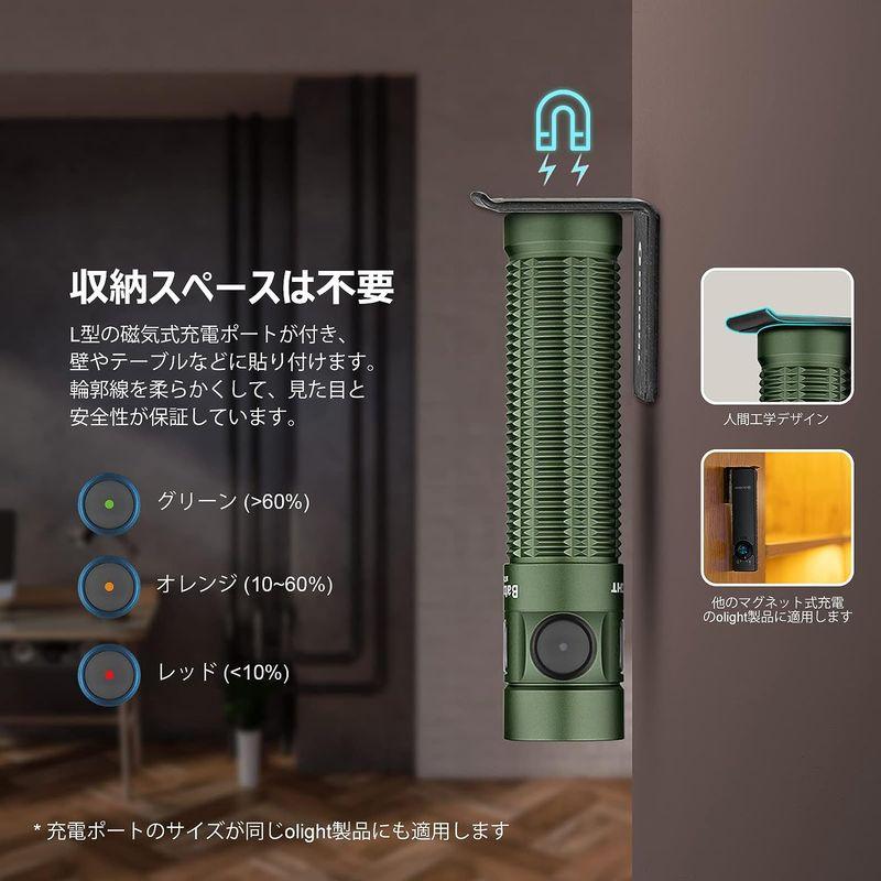 OLIGHT(オーライト) Baton 3 Pro 懐中電灯 ledフラッシュライト?強力?ハンディライト?充電式?1500ルーメン?防災 オーライト Baton Pro 懐中電灯 ledフラッシュライト 強力 ハンディライト 充電式 1500ルーメン 防災