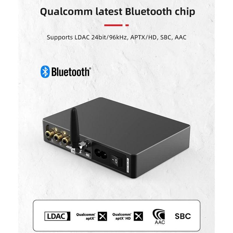 S.M.S.L SU-6 Bluetooth 5.0 ES9038Q2Mチップ OPA1612*4 OP AMP DAC PCM32Bit SU Bluetooth ES9038Q2Mチップ OPA1612*4 OP AMP DAC PCM32Bit