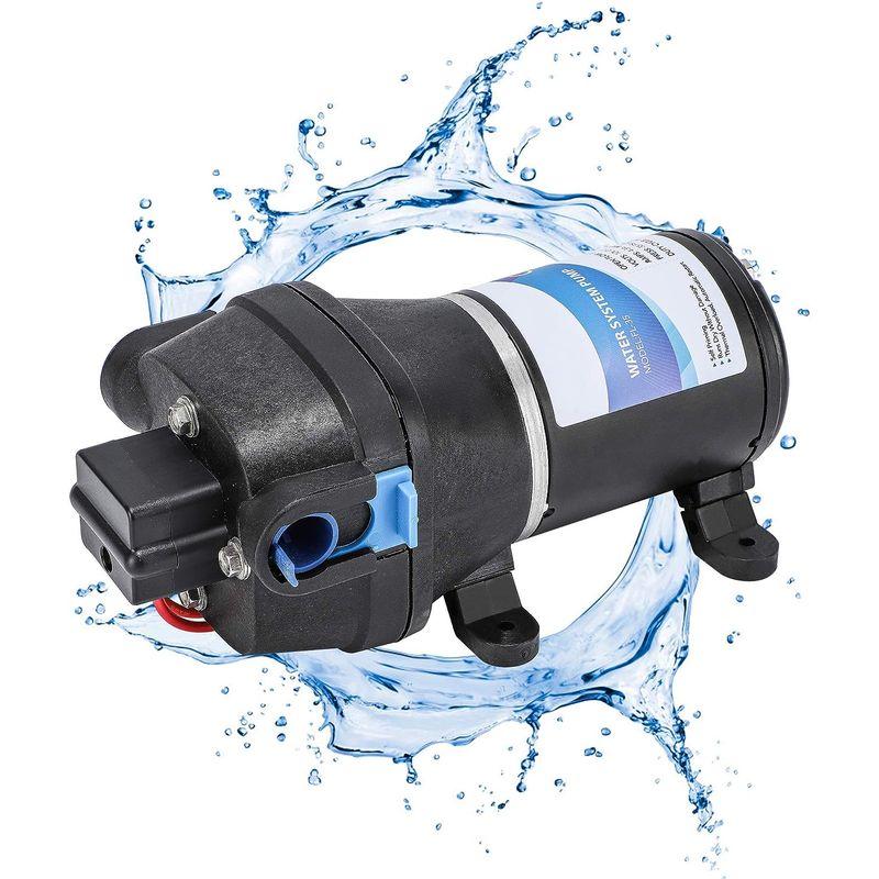 水ポンプ NEWTRY ダイヤフラム水ポンプ 給水 排水ポンプ 圧力スイッチ 自吸式ポンプ 小型 12.5L/min 最大揚程25ｍ RV、ヨット 濾｜chaco-2｜03
