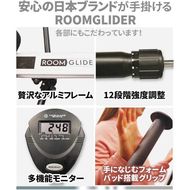 ローイングマシン ボート漕ぎマシン 有酸素運動 ダイエット 腹筋 背筋 トレーニング MASUKAKE SPORTS NAN2171615810(20350円)