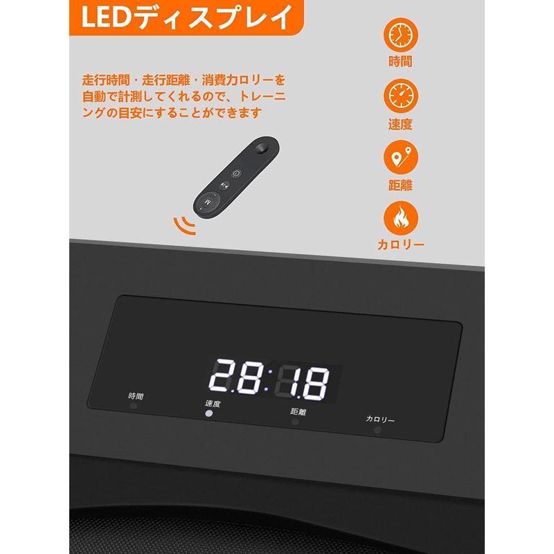 Tvdugim ウォーキングマシン ルームランナー ランニングマシン 家庭用 組み立て不要 コンパクト 電動 薄型 軽量 静音 時速1~8k ウォーキングマシン ルームランナー ランニングマシン 家庭用 組み立て不要 コンパクト 電動 薄型 軽量 静音 時速1 8k