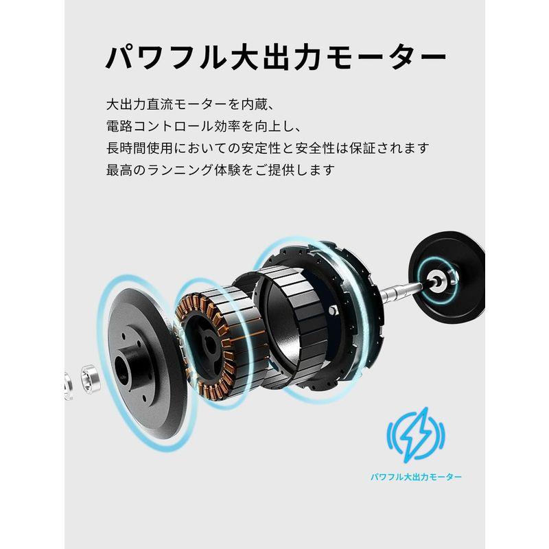 即購入可★ RITFIT ルームランナー 家庭用 静音 ランニングマシン 2023年最新型 電動ウォーキングマシン 組み立て不要 時速1-12km 安全 【P7969221199】(27930円)