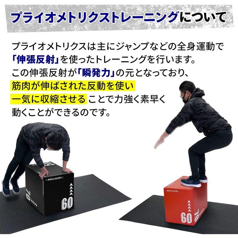 MUSCLE FACTORY プライオボックス ソフト 50×60×70cm ジャンプボックス プライオメトリクス ボックス ステップ台 エ FACTORY プライオボックス ソフト 50×60×70cm ジャンプボックス プライオメトリクス ボックス ステップ台