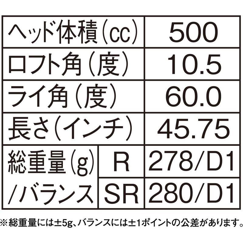 [即日発送] ムツミホンマ (Mutsumi Honma) MH500X 鳳凰チタンドライバー (SR) 【QG8517183047】(29851円)