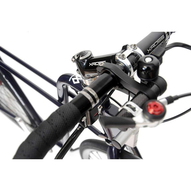 自転車 XROSS(クロス) モダンユーティリティバイクA1 700×28C 8段変速 A116QL00 パープルナイト S｜chaco-2｜06