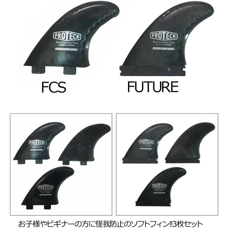 Proteckフィン 3枚セット クリア 【公式通販】