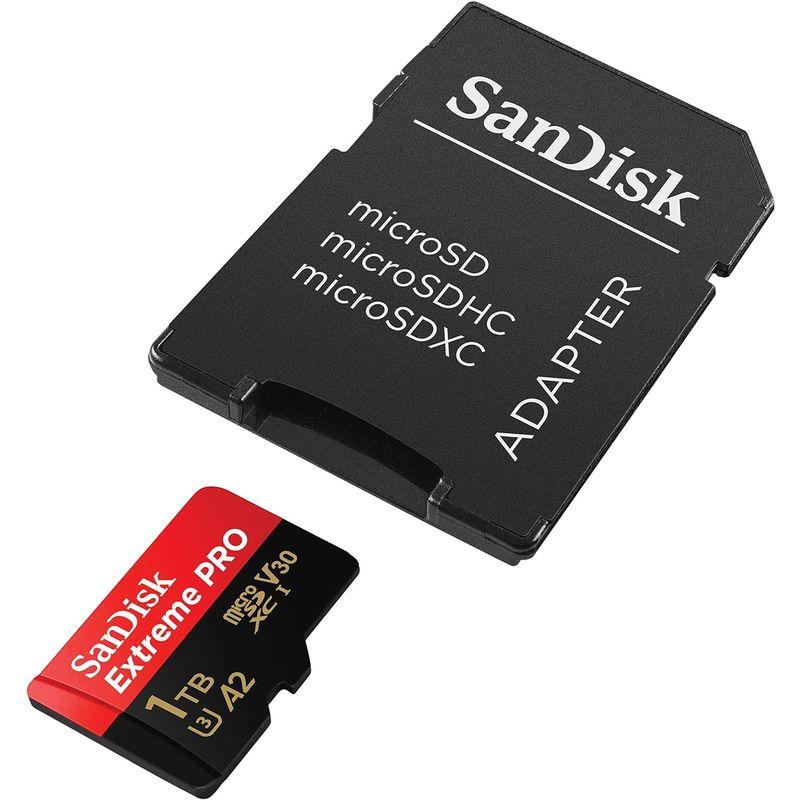 microSDカード 1TB サンディスク Extreme PRO マイクロSD A2 SDSQXCZ-1T00 海外パッケージ品 マイクロSDXC 電子機器｜chaco-2｜02