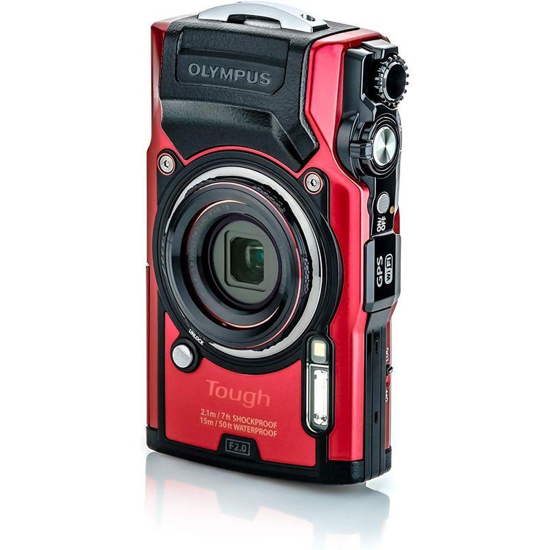 コンパクトデジタルカメラ レッド デジタルカメラ OLYMPUS Tough TG-6 1200万画素CMOS F2.0 15m 防水 100kgf耐荷重 GPS 内｜chaco-2｜10