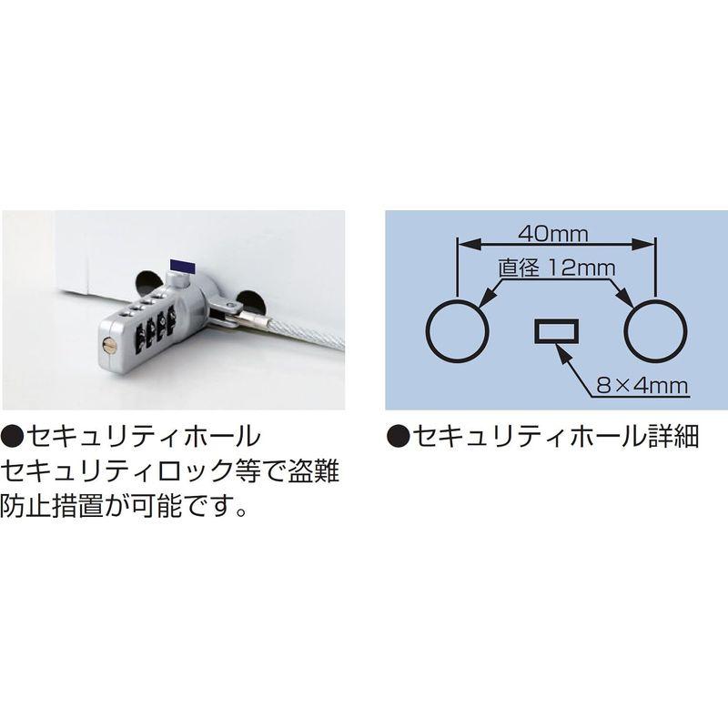 キャンペーン オフィス用品 ナカバヤシ セキュリティ デスクトップケース シリンダー錠 A4 タテ型 シロ 92657