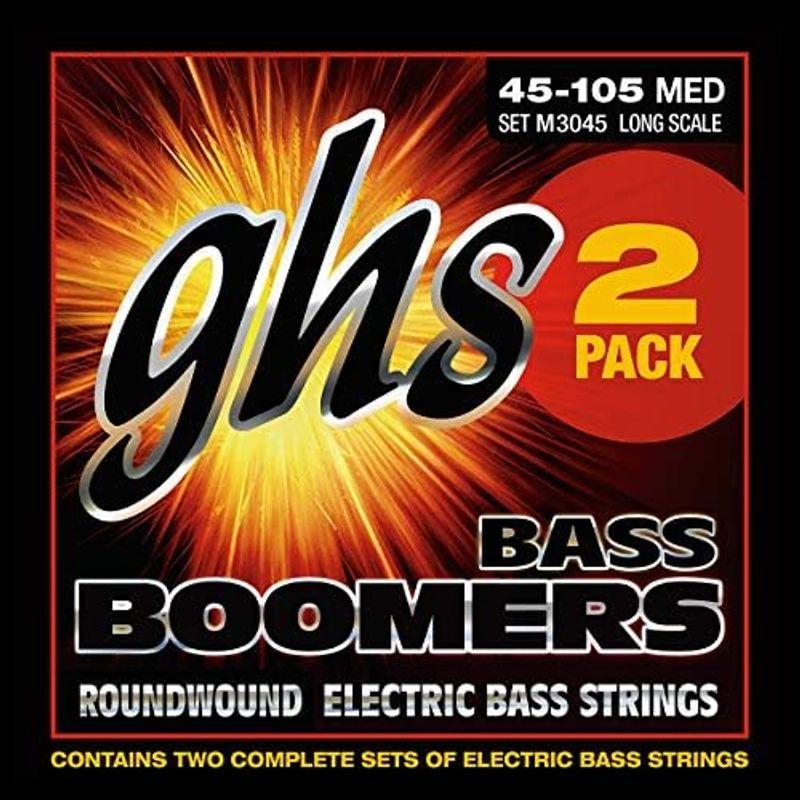 ベース弦 ミディアム 2セットパック 楽器・音響機器 ghs エレキベース弦 BASS BOOMERS/ベースブーマーズ 45-105 M3045-2PACK｜chaco-2｜09