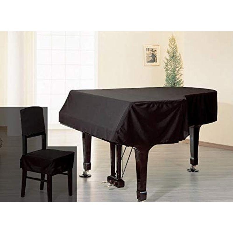 ネット店舗 クロス付特別版GPグランドピアノカバー アルプス G-UX-BK（YAMAHA A1/Z1/GB1K用）