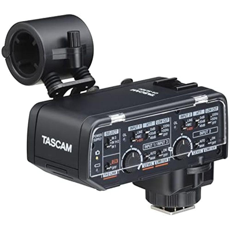 オーディオ機器 TASCAM(タスカム) CA-XLR2d-C ミラーレスカメラ対応XLRマイクアダプター(キヤノンキット) 2チャンネルミキサー/プリアン｜chaco-2｜12