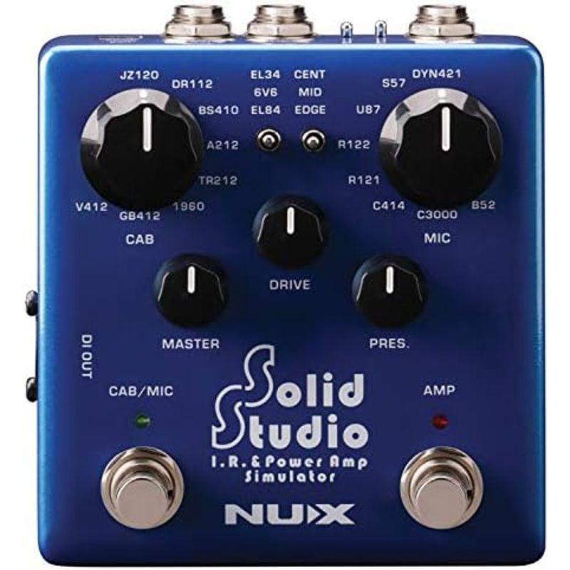 ギターエフェクター NUX NSS-5 Solid Studio IR ＆ パワーアンプシミュレーター｜chaco-2｜03