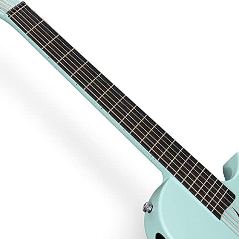 Enya Nova Go アコースティックギター・カーボン一体成型ミニギター初心者キット、ギターケースとギター両方のストラップ付属（パープル Nova Go アコースティックギター カーボン一体成型ミニギター初心者キット ギターケースとギター両方のストラップ付属 パープル