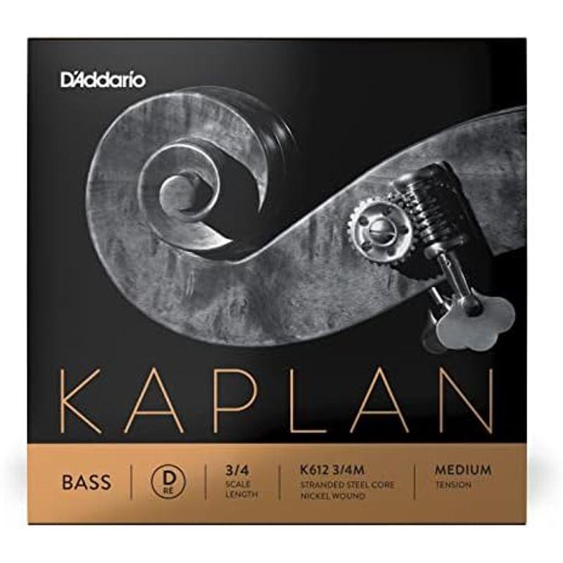 ベース弦 ウッドベース(コントラバス)弦 D'Addario ダダリオ Kaplan Double セット K610 3/4L Light Tensi｜chaco-2｜08