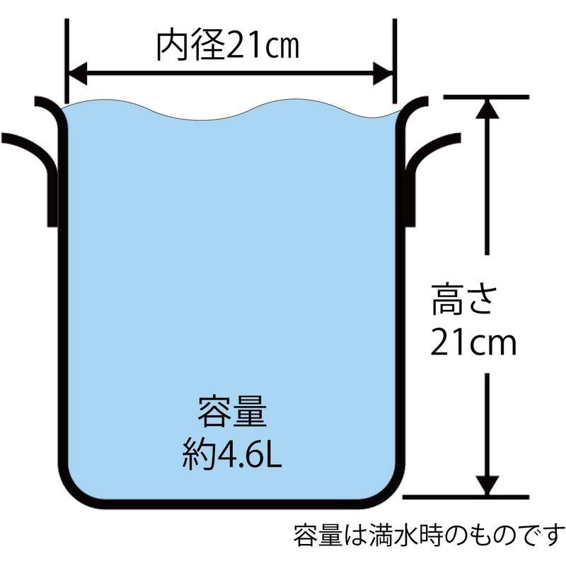 寸胴鍋 アルミ 21cm キッチン用品 HOKUA(ホクア) マイスター AZV2521｜chaco-2｜05