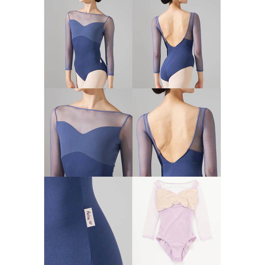 チャコット 公式(chacott)】◎【Nela ライン】7分袖レオター