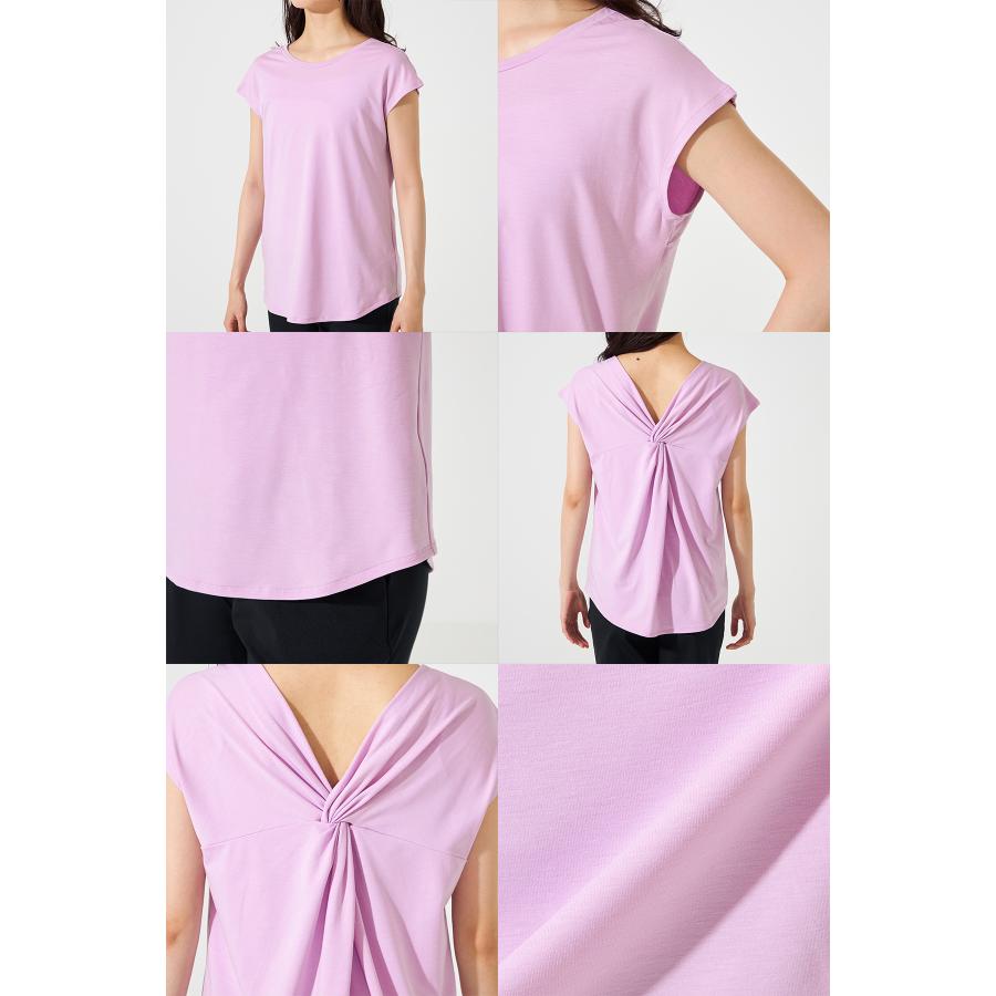 Chacott 薄紫 ノースリーブワンピース Chacott（チャコット） 【チャコット 公式(chacott)】ツイスト