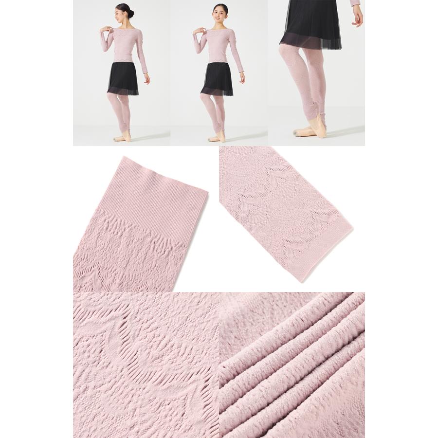 チャコット　ノーソーイングニット　レッグウォーマー　セット Chacott（チャコット） 【チャコット 公式(chacott)】【ノーソーイング