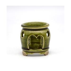 蓋置 織部 夜学 松本鉄山作（桐箱） : 茶道具 銘茶 左座園 Yahoo