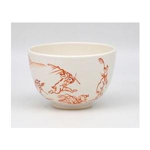 茶碗 白釉 鳥獣戯画 山岡善高作（化粧箱） : 茶道具 銘茶 左座園 Yahoo